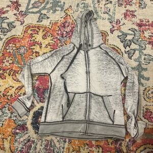 Gray Lightweight Lucky Brand Hoodie